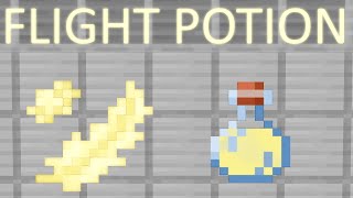 How to make a Flight Potion (Mcreator 2021.1)