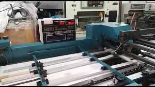 Working Video of Shoei D52 Paper Folding Machine