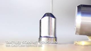 Taktiler Scan mit Renishaw