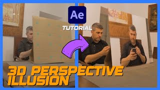 ESP- 3D PICTURE PERSPECTIVE ILLUSION - After Effects Tutorial