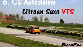 6. ČS Autoslalom / Citroen Saxo VTS 2. ostrá