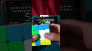 4 by 4 rubik's cube solved in 2 min 38 sec. #shorts #MrRubiksCube