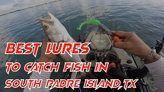 HOW TO catch TROUT and REDFISH in SOUTH PADRE ISLAND,TX (KAYAKING)