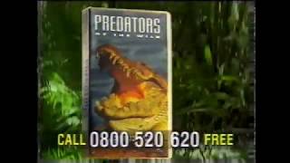 Predators Of The Wild Time Life Video Advert Sky Movies Gold UK TV 1996