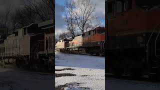 NS 264 with 1990s BNSF power