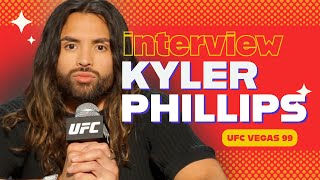 Kyler Phillips excited for biggest opportunity in his career when he faces Rob Font at UFC Vegas 99