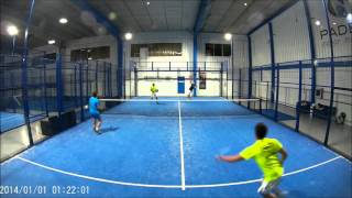 Dani Andres Fran Xavi 008 09/01/2016 Padel Indoor Mataró