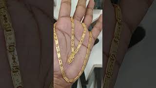 freemem new gold plated chain design for men #freemen #imitationjewellery #goldchain #gold #1gram