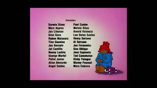 Paddington bear 1989 end credits with Hanna barbera and central logos