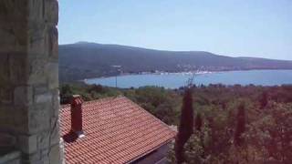 Punat Bay from stone villa - Island Krk Croatia