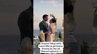 Wedding Kiss Shy CatGemes #kupunyamila #jessicamila #yakuphasibuan #partyroyale #weddingkiss