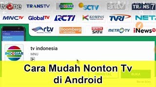 Cara Nonton TV Di Android