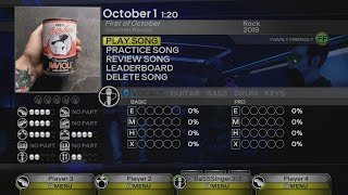 Rock Band: Custom Song "October 1"