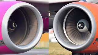 ✈ A320 Engine Sound Battle | CFM56 Vs. IAE V2500