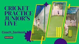 Live Junior Cricket Practice | Skills, Tips & Training for Future Stars | #cricketlive #shorts