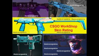 RATING NEW CSGO Skins! Reacting to CSGO Workshop Skins on Steam Nr. 32 (CS:GO)