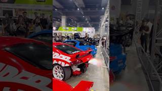 Audi R8 Straight Pipe Bumper Delete loudest exhaust in Tokyo Auto Salon 2024 in Kuala Lumpur.