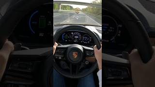 2024 Porsche Cayenne e-Hybrid 470HP ACCELERATION on Autobahn #porsche #porsche911 #porschecayenne