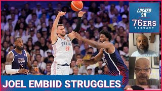 Sixers star Joel Embiid's lackluster Paris Olympics debut for Team USA