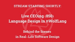 Live CEOing Ep 850: Language Design in Wolfram Language [Tabular]