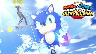 Mario & Sonic Olympic Games At The Tokyo 2020 Event Surfing All Character Super Move