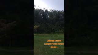 Area Camping Ground Lembah Permai Resort Cipanas