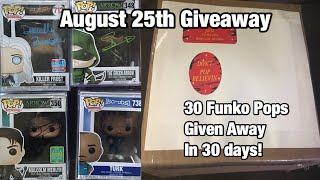 August Funko Pop Giveaway: Day 25 & 26 Winners Drawn + A New Giveaway *closed*