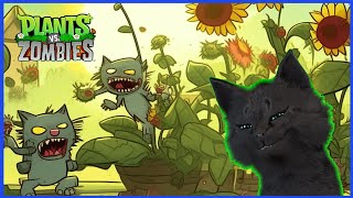 Супер Кот и Растения против зомби #21 МИНИ ИГРЫ КОТ ЗОМБИ 🐱 Plants vs Zombies