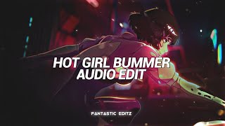 hot girl bummer - blackbear [edit audio]