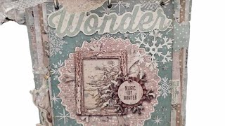 Winter Flip Book by Betty Instructional tutorial