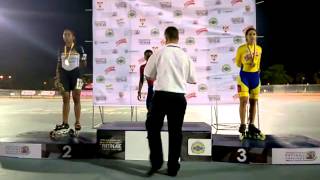 Premiación Open Sudamericano de Patinaje Cali 2015 (primera jornada)