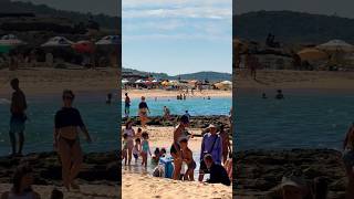 Mês de férias nas praias do centro de Guarapari #shortvideo #amopraia #praia