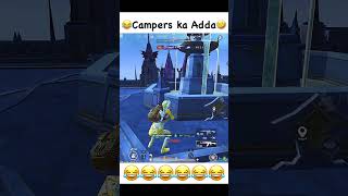 😂 New Update ❌ Campers ka Adda ✔️ in BGMI 😱 #shorts #bgmi #pubgmobile