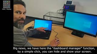 The new "Dashboard Manager" feature of Easy Multi Display