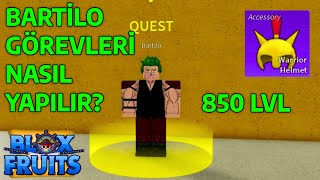 BARTİLO GÖREVLERİ NASIL YAPILIR? - ROBLOX BLOX FRUİT TÜRKÇE