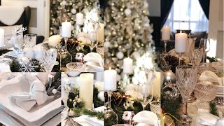 DIY TABLE DECOR/ Elegant Table Setting/ Glam Table Decor/New Year Table Escape/How to Decorate