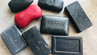 ASMR SOAP/Black soap and red