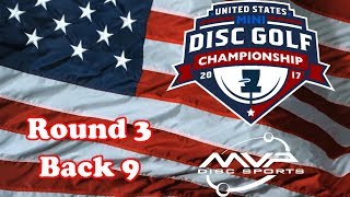 United States Mini Disc Golf Championship RD 3 PT 2. Dollar. Cole. McCoy. Shonsky