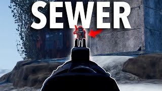 Cleaning Sewer like a Janitor - Console Rust