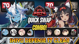 QUICK SWAP COMBO!! Nekomata x Piper Duo "ASSAULT!!" & DPS Soukaku in Shiyu Defense 17 1.2