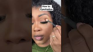 How to do easy eyeshadow