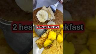 Top 2 easy healthy breakfast | #shorts #healthypancakes