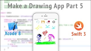 Make a Drawing App Part 5 - Xcode 8/Swift 3