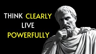 7 Stoic Lessons on the Art of Thinking Clearly | Master Your Mind with Stoicism