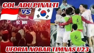 KEMENANGAN TIMNAS U23, UFORIA NOBAR DI ALUN ALUN MOJOKERTO