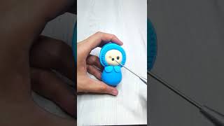 Kawaii Baby Clay Art | Clay videos #shorts