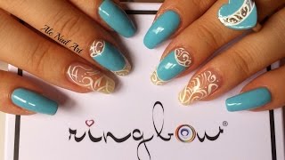 Nail art elegante  ♥  'COLORATI IL CUORE' | Ale Nail Art per Ringbow #1