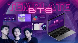 TEMPLATE PPT BTS THEME INSPIRED  || BY LIFIE