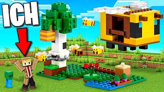 Ich baue echtes LEGO in Minecraft Survival nach!