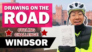 Drawing on the Road - Cycling Challenge to Windsor